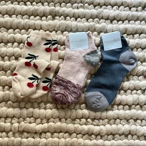 HANSEL FROM BASEL knit socks set of 3